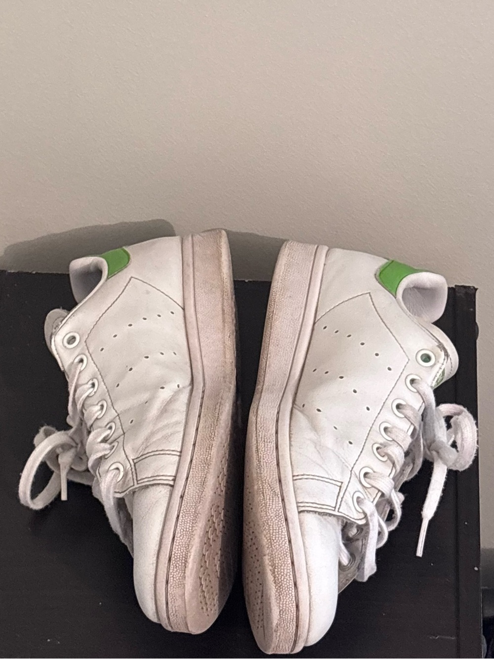 Adidas Stan Smith Kermit D. Frog Green Sneakers Men's Size 8.5 - Picture 3 of 8